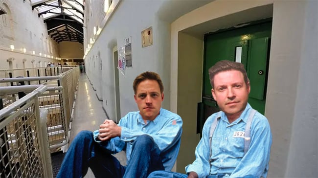 EXCLUSIVE Ex-barrister Henry Hendron helps man who protected him in prison
