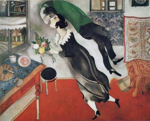 Chagall, his own birthday