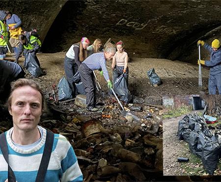 EXCLUSIVE Environment Agency receives death threats after warning barrister to stop cleaning polluted river